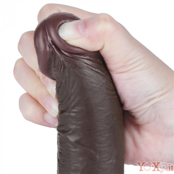 Dildo Enea Con Pelle Scorrevole X Cm