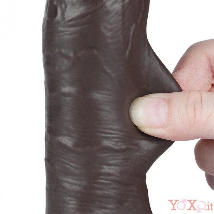 Dildo Achille Con Pelle Scorrevole X Cm