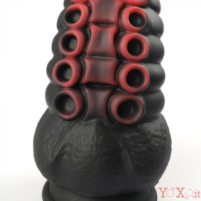 Dildo Anale Tentacolo Di Piovra Gigante In Silicone X Cm Rosso