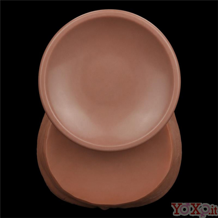 Dildo Mulatto Ermanno Con Pelle Scorrevole E Ventosa X Cm
