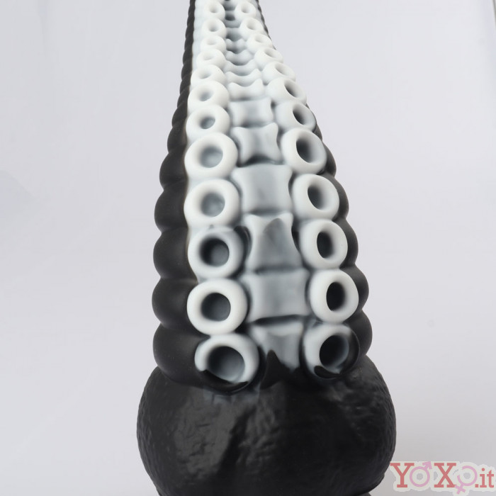 Dildo Anale Tentacolo Di Piovra Gigante In Silicone X Cm Nero E
