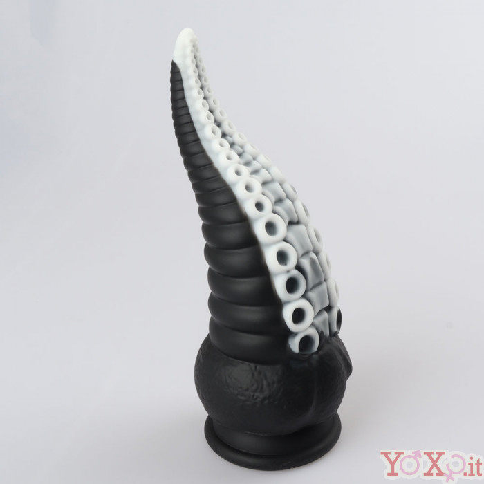 Dildo Anale Tentacolo Di Piovra Gigante In Silicone X Cm Nero E