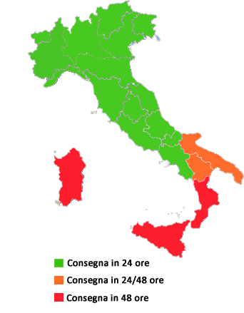 Tempi di consegna - rappresentazione grafica