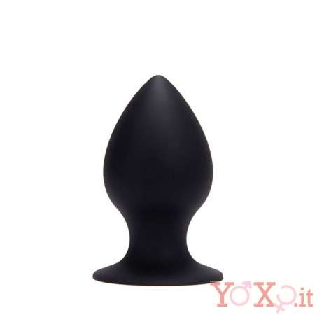 Cuneo Anale in Puro Silicone con Ventosa 10 X 5 cm.