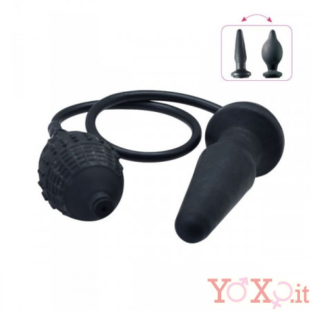 Plug Anale Gonfiabile Timeless Inflaplug 12,3 x 3,1 cm.
