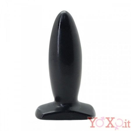 Plug Anale Timeless Slim Nero 10,4 x 3 cm.