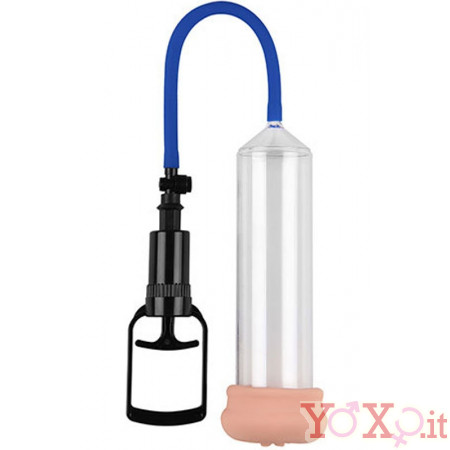 Sviluppatore Pene a Pompa Push Touch Sense 23 X 6 cm