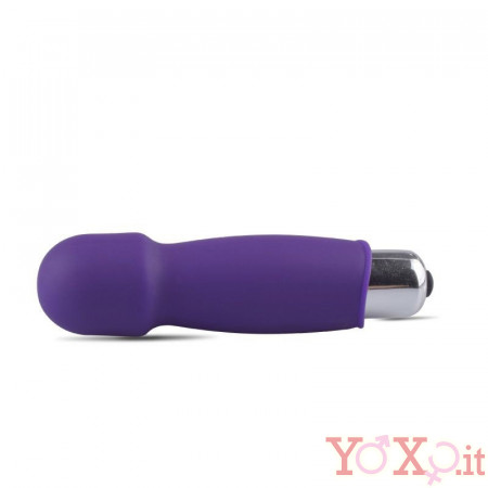 Mini Vibratore in Puro Silicone 9,5 X 2,5 cm.