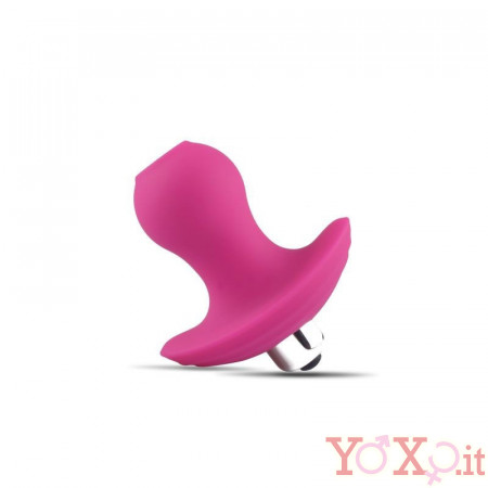 Cuneo Anale Mini Vibrante da Passeggio in Puro Silicone 6 X 3,5 cm.