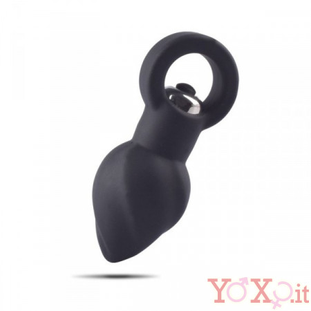Plug Anale Vibrante Helix 8 x 3 cm.