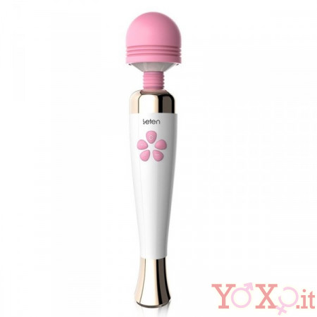 Massaggiatore Vaginale Wand Fanny Pink Ricaricabile 22 x 4,5 cm.