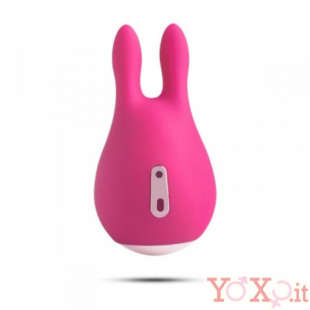 Stimolatore Clitoride a Forma di Coniglietto Ricaricabile USB 9 x 5 cm.