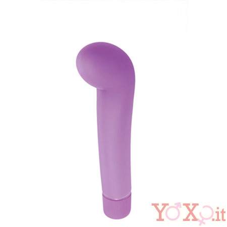 Vibratore Punto G Multivelocità in Puro Silicone 13 X 2 cm.