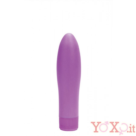 Mini Vibratore Multivelocità in Puro Silicone 13,5 X 3,5 cm.