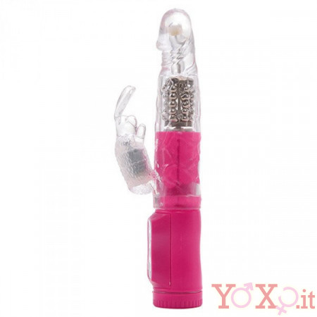 Vibratore Rabbit Rotante Multivelocità Stimolanti 23 X 4 cm.