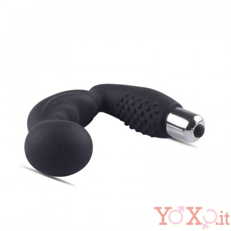 Stimolatore Vibrante Prostata e Perineo P Factor in puro Silicone 11 x 3,2 cm.