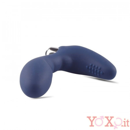 Stimolatore Vibrante Prostata e Perineo Insider Bold in puro Silicone 12 x 3 cm.