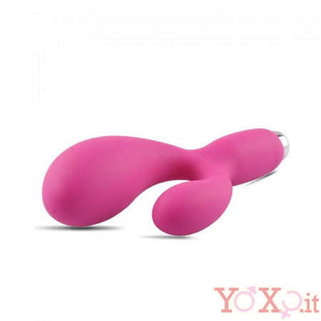 Stimolatore Clitoride e Punto G in Puro Silicone 14,5 X 3,2 cm.