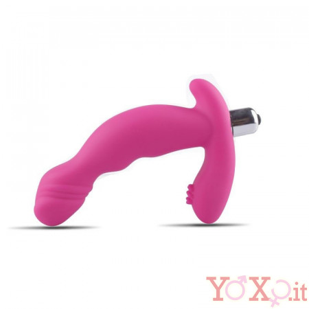 Stimolatore Punto G Ricurvo in Puro Silicone 15,2 X 3 cm.