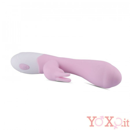 Omaggio Vibratore Rabbit Ricaricabile USB Easy in Puro Silicone 20 X 3 cm.