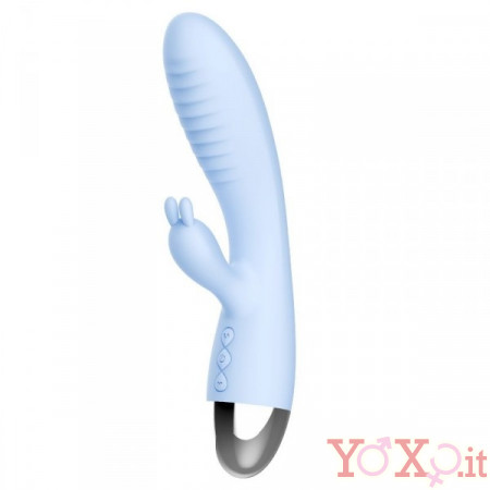 Vibratore Rabbit Faye 2 Celeste 18,5 x 3,3 cm.