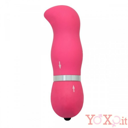 Vibratore Punto G Rosa 10 x 2,9 cm.
