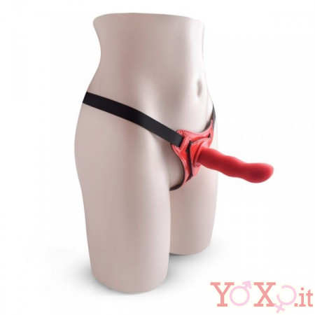 StrapOn con Cintura Regolabile e Dildo 12,5 x 3,5 cm.
