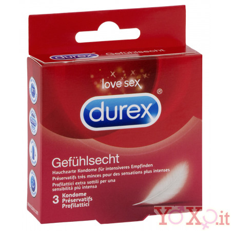 Profilattici Durex Extra Sottili 