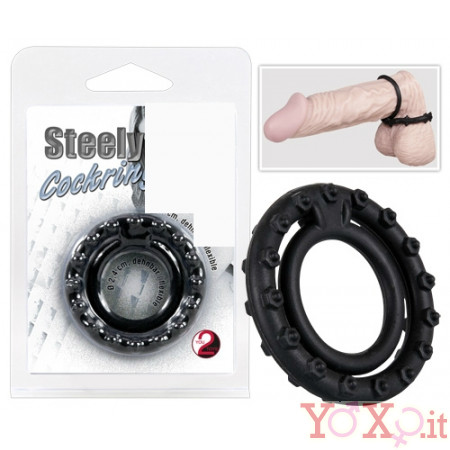 Anello COCKRING per Pene e Testicoli in Silicone