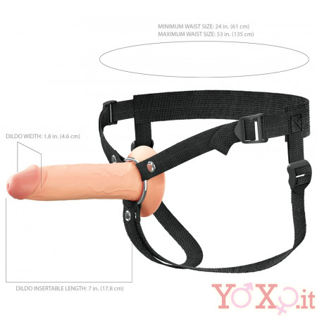 Fallo Cavo per Uomo in Silicone morbido 15 x 4,2 cm.