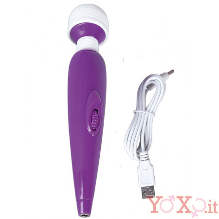 Massaggiatore Vibrante Women Spa Mini per Squirting 20 x 3,4 cm. Ricaricabile USB