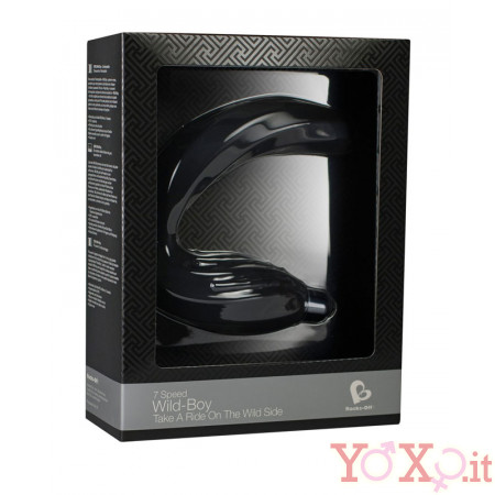 ROCKS-OFF Wild Boy 7 Black Stimolatore Prostata