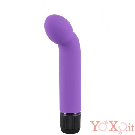 Vibratore Unisex Punto G e Prostata in Puro Silicone 16 x 3,2 cm.