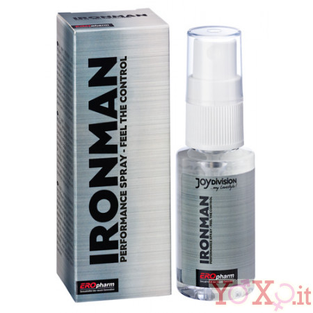 Spray Ritardante per Uomo IRONMAN by Joydivision - 30 ml.