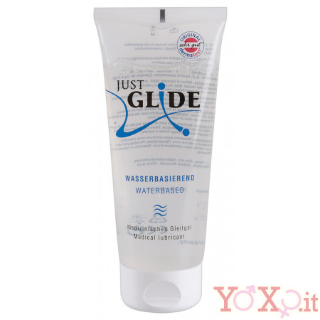 Lubrificante Intimo a Base Acquosa JUST GLIDE 200 ML