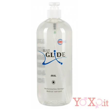 JUST GLIDE Lubrificante Intimo ANALE a Base Acquosa 1 LITRO
