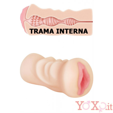 Vagina Masturbatore Sweet Lips Stroker con 2 DVD inclusi
