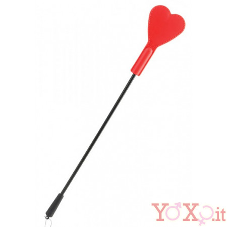 Frustino da fantino a forma di cuore 43 cm.