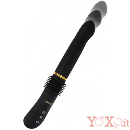 Vibratore con Penetrazione a Spinta 31 x 3,5 cm. Ricaricabile USB