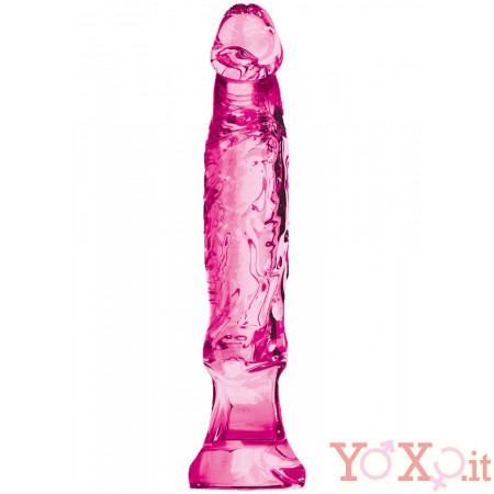 Dildo Anal Starter Semi-Trasparente Rosa 16 x 3 cm 