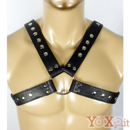 MOI - X Marks The Spot - Imbracatura BDSM Harness Regolabile per Uomo