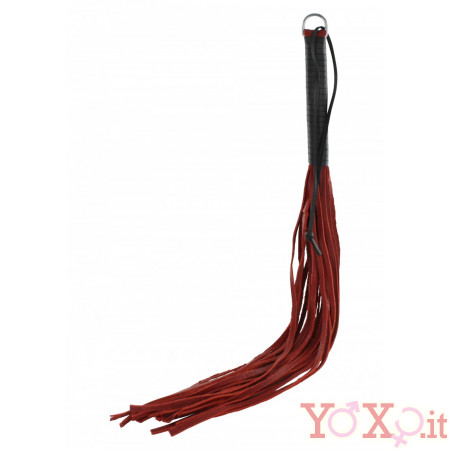 BDSM Frusta Sweet Love in Vera Pelle da 59 cm.
