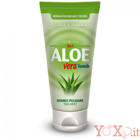 Lubrificante Gel 2 in 1 Aloe Vera 100 ml.