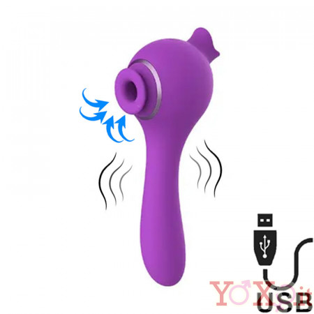 Vibratore Galyon con Aspirazione e Effetto Lingua