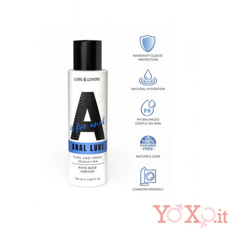 Lubrificante Anale A is for Anal Lube 120 ml