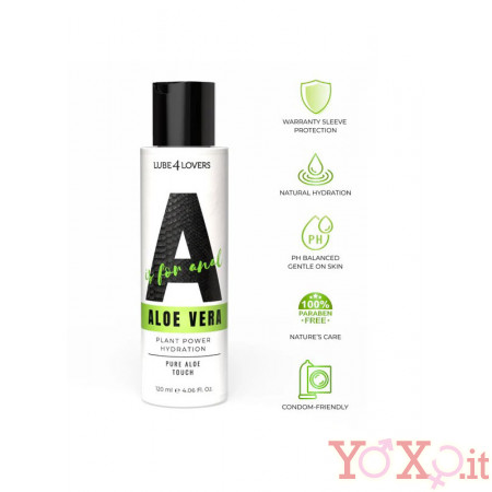 Lubrificante Anale A is for Aloe Vera 120 ml