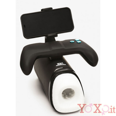 Masturbatore Conty Game Controller con Spinta, Vibrazione e Riscaldamento Ricaricabile USB