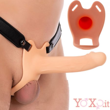 Fallo Cavo per Uomo in Silicone 20 x 4 cm.
