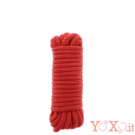 Corda Rossa per Bondage BDSM e Shibari 5 Metri