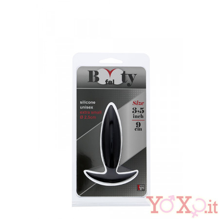 Cuneo Anale da Passeggio in Silicone Bootyful 9 x 2,5 cm.